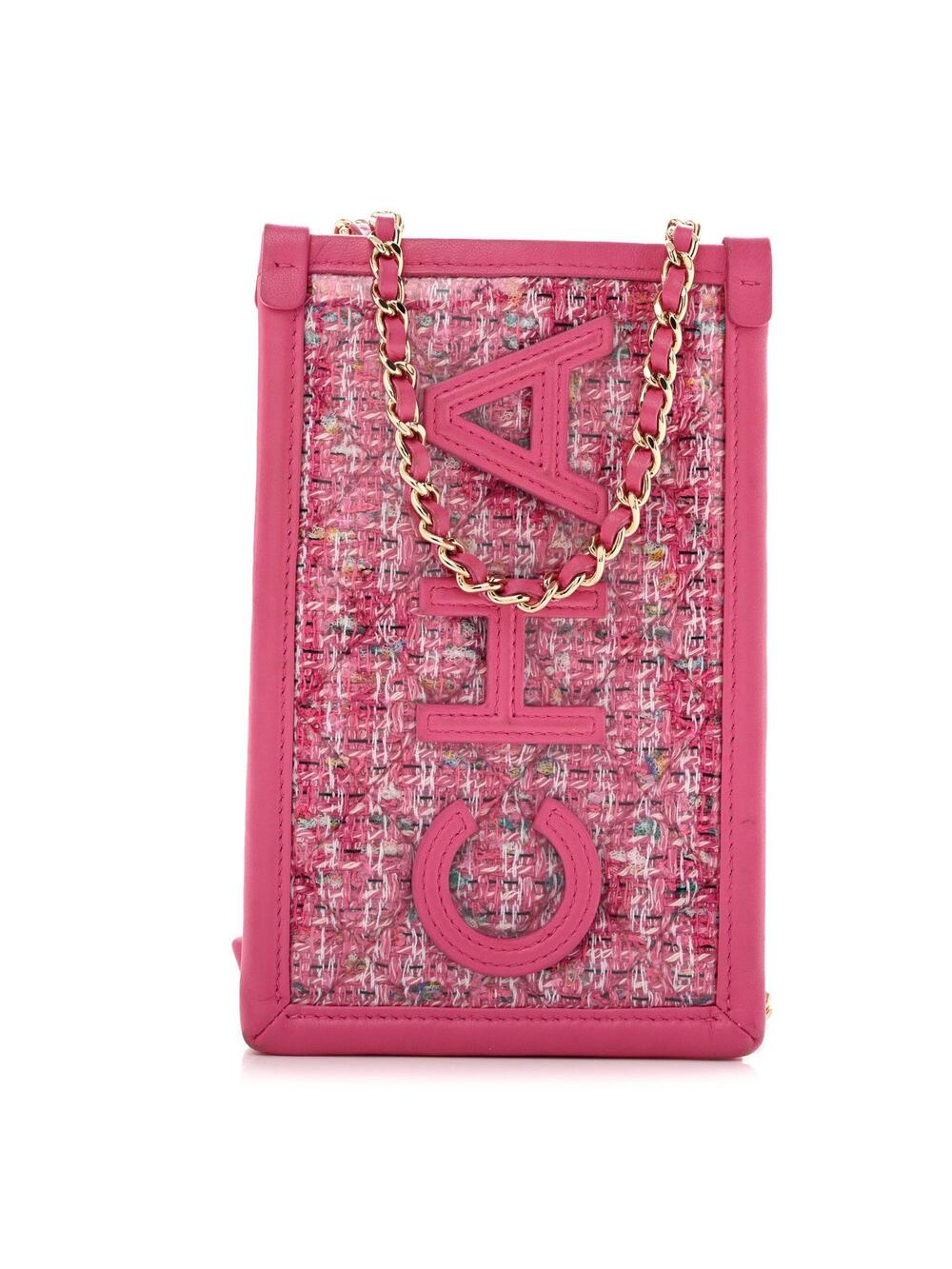 Chanel Tweed Pvc Lambskin Clutch With #319547C13B